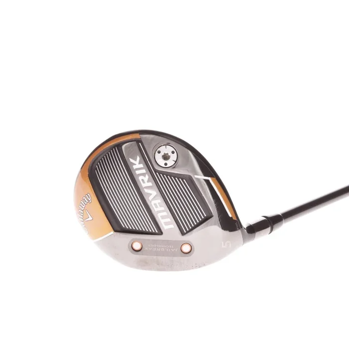 Callaway Mavrik Graphite Mens Left Hand Fairway 5 Wood 18 Degree Stiff – Evenflow Riptide 6.0