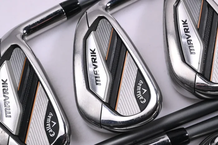 Callaway Mavrik Irons / 6-PW+AW+GW / Senior Flex Catalyst 55 Shafts
