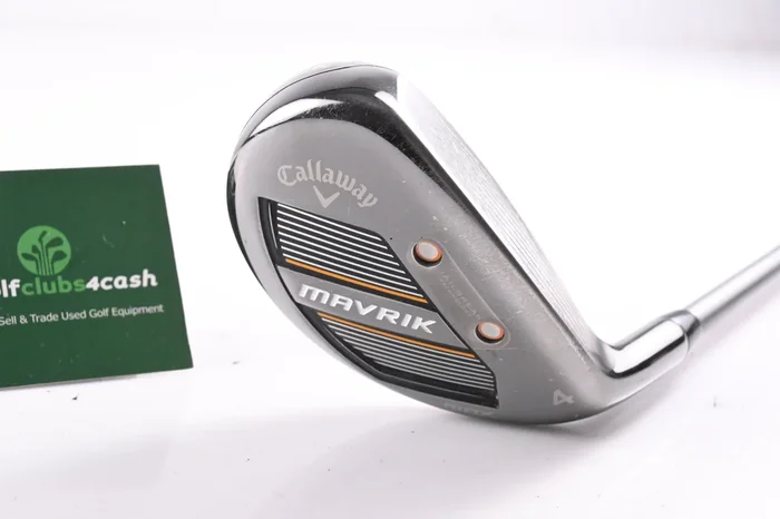 Callaway Mavrik Max #4 Hybrid / 21 Degree / Senior Flex Catalyst 55 Shaft