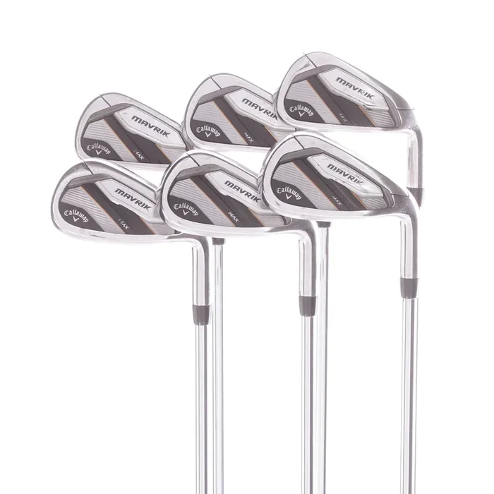 Callaway Mavrik Max Steel Men’s Right Hand Irons 5-PW Regular – KBS Max 80