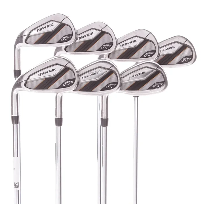 Callaway Mavrik Steel Men’s Left Hand Irons 5-AW Stiff – Elevate 95 vss