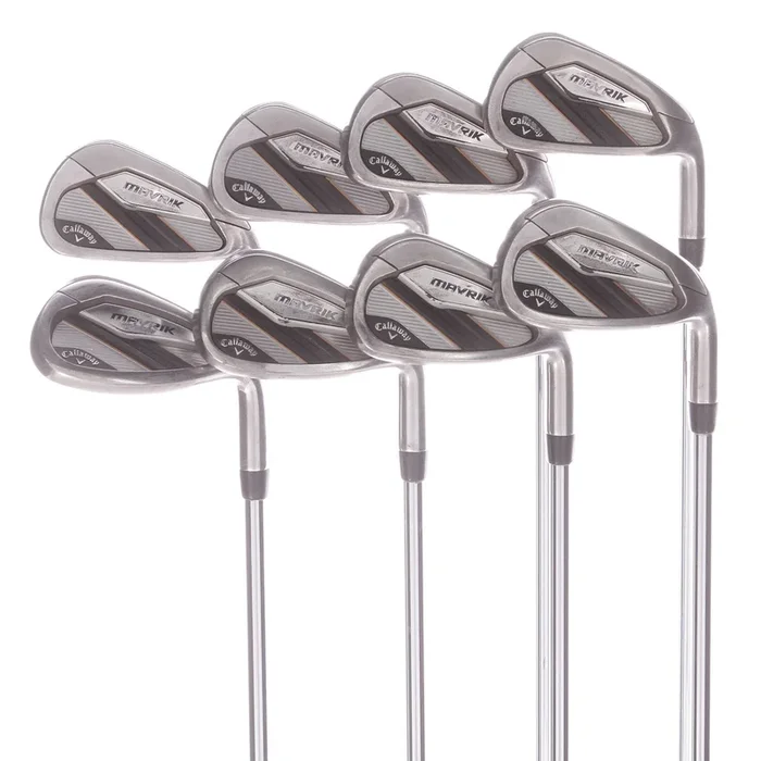 Callaway Mavrik Steel Mens Right Hand Irons 4-SW Stiff – True Temper XP 95 S300