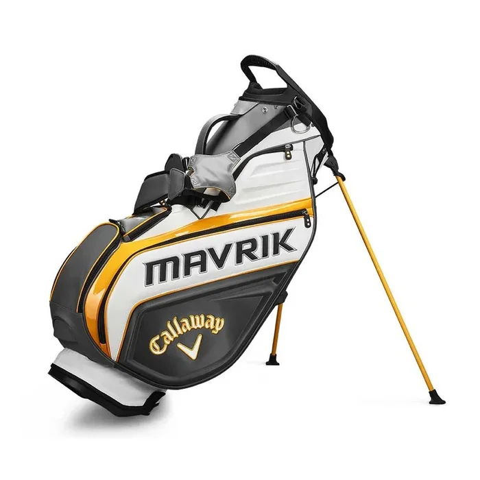 Callaway Mavrik Tour Staff Stand Bag – Charcoal/White/Orange