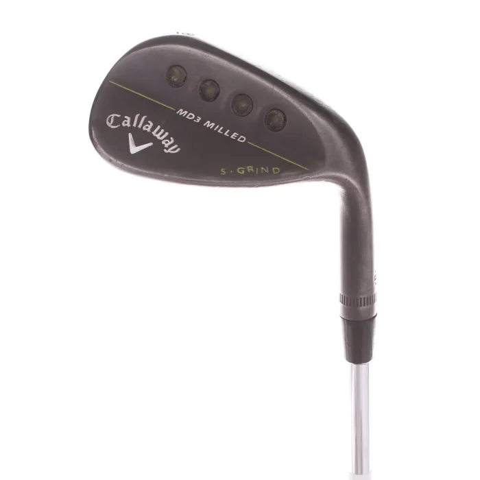 Callaway MD3 S-Grind Steel Men’s Right Lob Wedge 58 Degree 9 Bounce Regular – True Temper Dynamic Gold