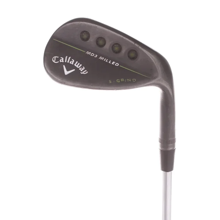 Callaway MD3 S-Grind Steel Men’s Right Sand Wedge 54 Degree 10 Bounce Regular – True Temper Dynamic Gold