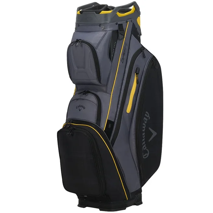 Callaway Org 14 Cart Bag – Graphite/Black Plaid/Golden