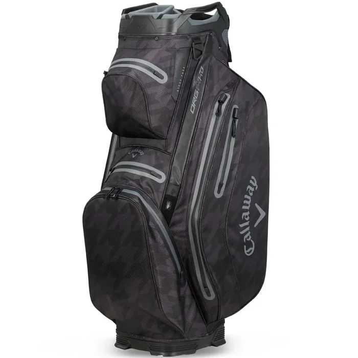Callaway Org 14 HD Waterproof Cart Bag – Black Houndstooth