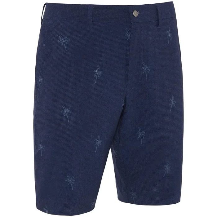 Callaway Palm Print Shorts – Peacoat