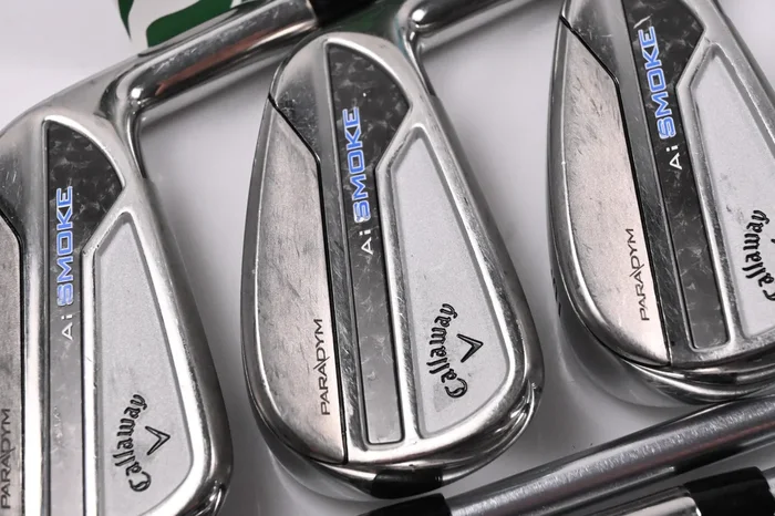 Callaway Paradym Ai Smoke Irons / 4-PW+AW / X-Flex Project X LS 125 Shafts