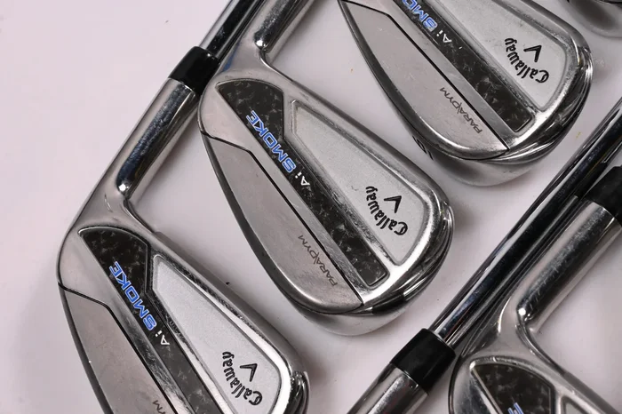 Callaway Paradym Ai Smoke Irons / 4-PW+SW / Regular Flex Elevate MPH 95 Shafts