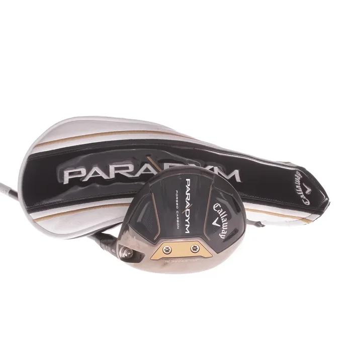 Callaway Paradym Graphite Men’s Right Fairway 3 Wood 15 Degree Regular – Hzrdus White 5.5 60