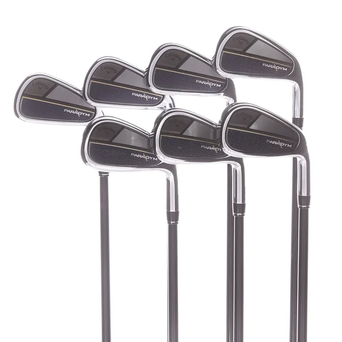 Callaway Paradym Graphite Mens Right Hand Irons 4-PW Stiff – Mitsubishi MMT 95 S