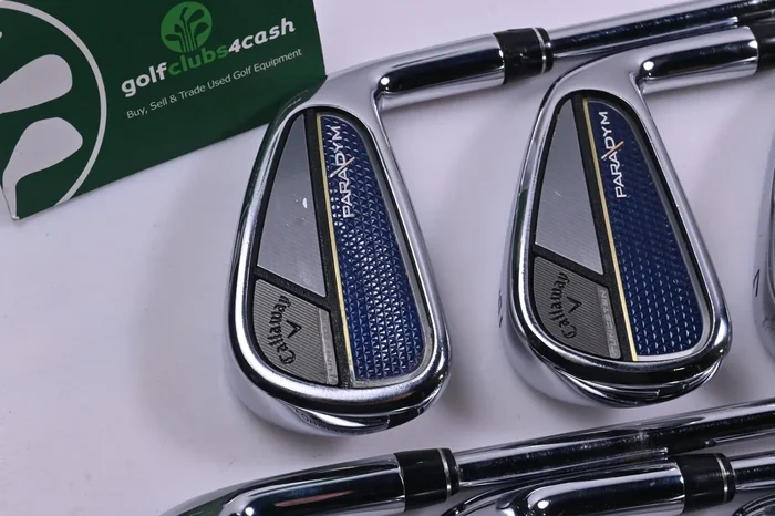 Callaway Paradym Irons / 5-PW+GW / Stiff Flex KBS Tour 120 Shafts