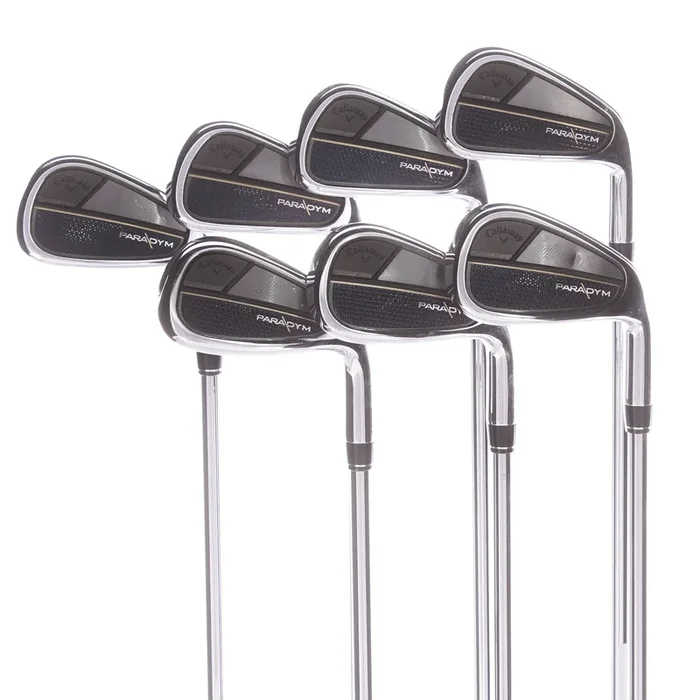 Callaway Paradym Steel Men’s Right Irons 5-PW+AW Stiff – True Temper Elevate 95