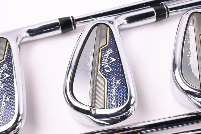 Callaway Paradym X Irons / 5-PW+GW / Stiff Flex Elevate MPH 95 Shafts