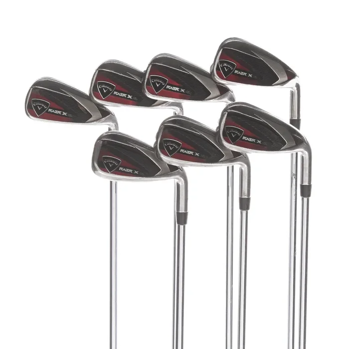 Callaway Razer HL Steel Mens Right Hand Irons 4-PW Uniflex – M10-XP