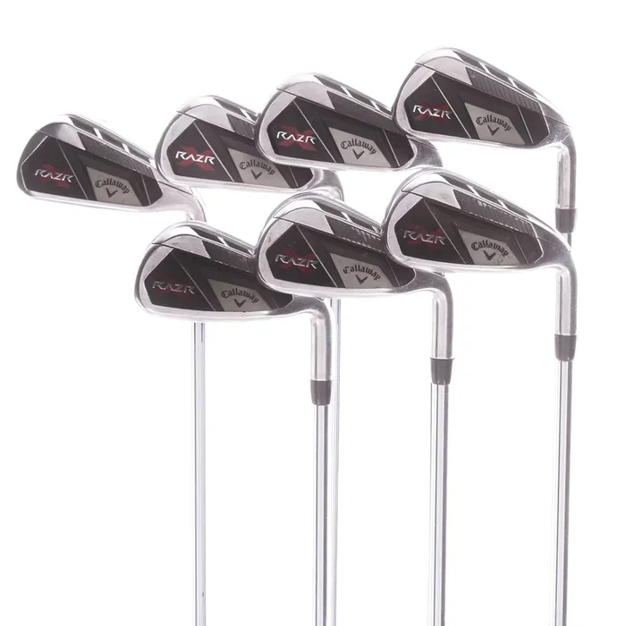 Callaway RAZR X Steel Men’s Right Hand Irons 4-PW Uniflex – Callaway Razr X