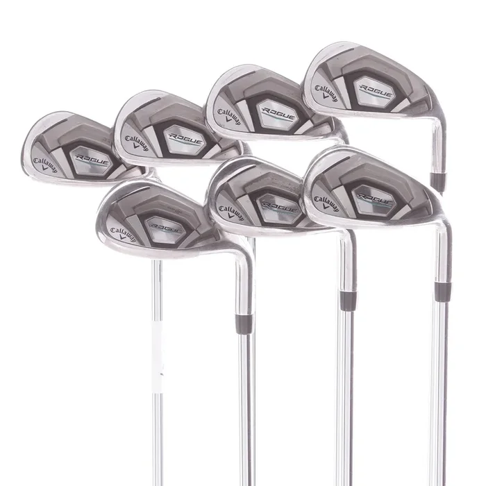 Callaway Rogue CF18 Steel Men’s Right Hand Irons 5-SW Regular – True Temper XP 95 R300