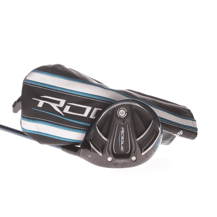 Callaway Rogue Graphite Men’s Right Fairway 3 Wood 15 Degree Stiff – Project X Evenflow 75g 6.0