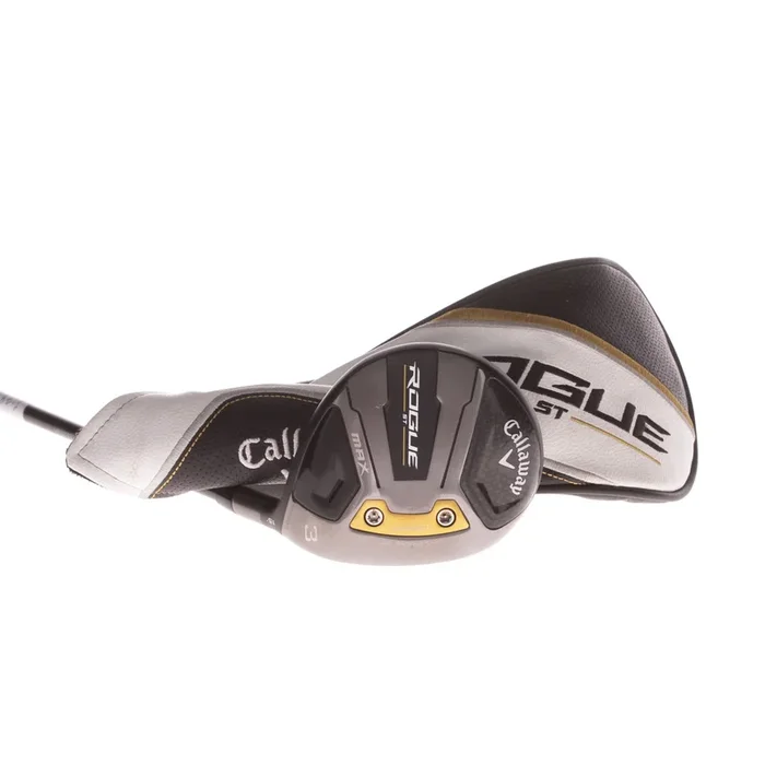 Callaway Rogue ST Max Graphite Men’s Right Fairway 3 Wood 15 Degree Stiff – HZRDUS Smoke RDX 6.0