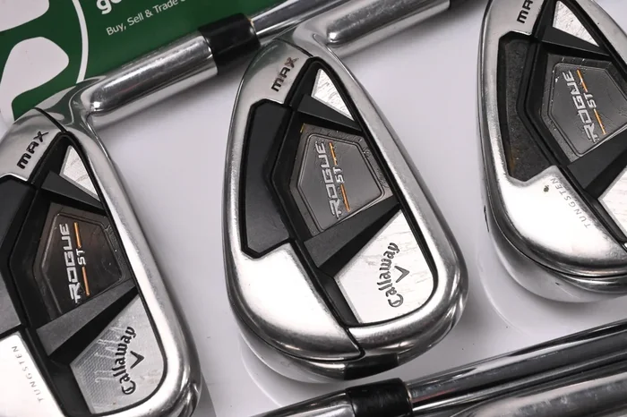 Callaway Rogue ST Max Irons / 5-PW+AW+SW / Regular Flex Elevate MPH 95 Shafts