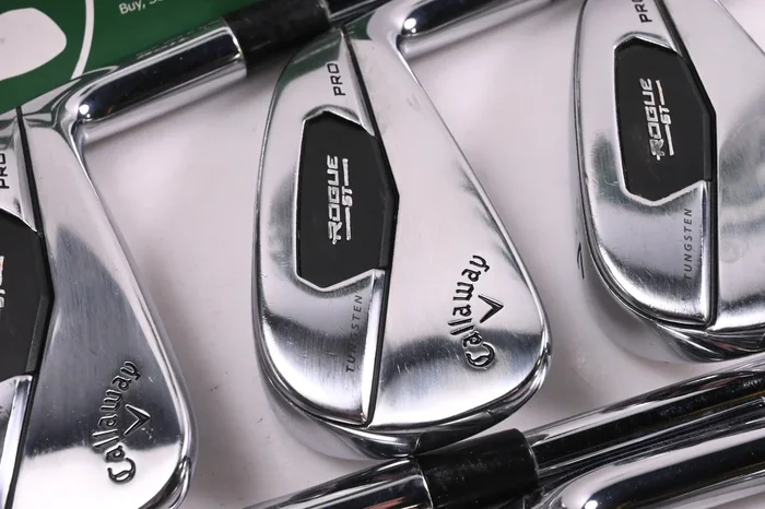 Callaway Rogue ST Pro Irons / 5-PW / Stiff Flex Elevate MPH 95 Shafts