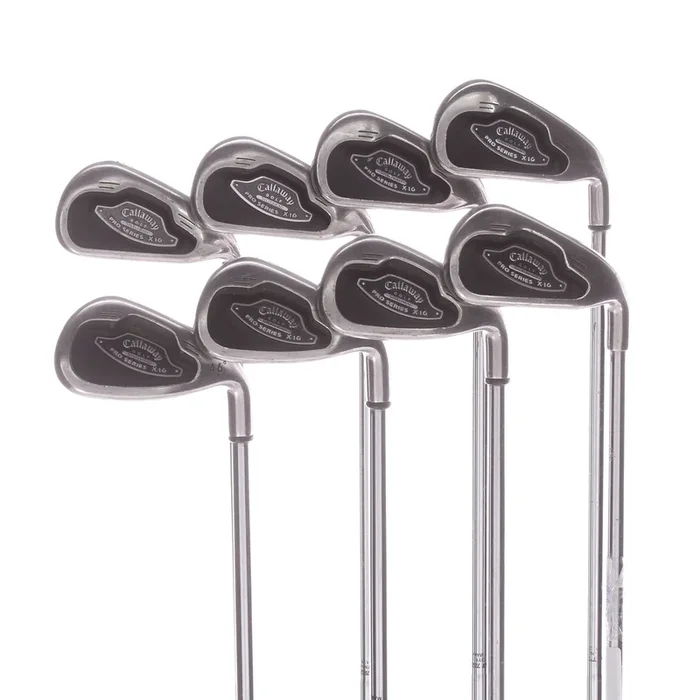 Callaway Steelhead Pro Series X-16 Steel Men’s Right Iron 3-PW Stiff – Dynamic Gold S300