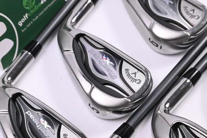 Callaway Steelhead XR Irons / 4-9i / Regular Flex Ozik Program F15 60 Shafts