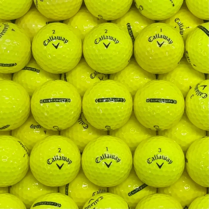 Callaway Supersoft Yellow – 100 Count Bag
