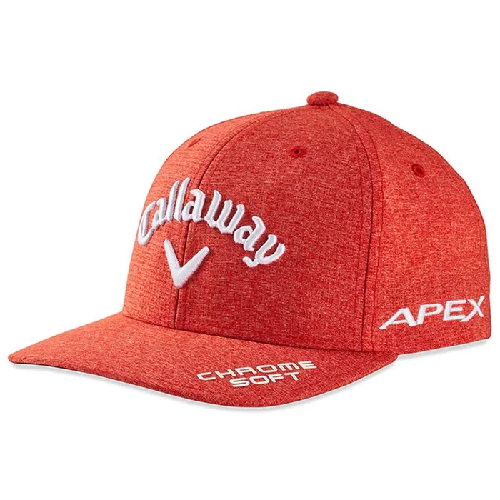 Callaway Tour Authentic Performance Pro Logo Cap – Red Heather/White