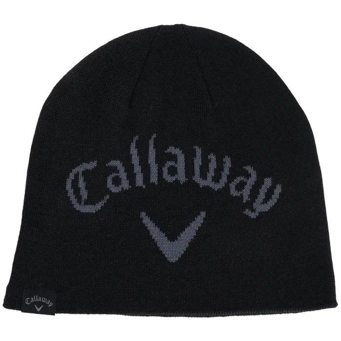 Callaway Tour Authentic Reversible Beanie – Black