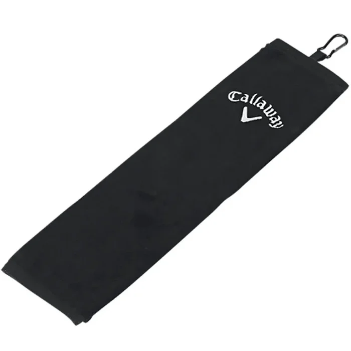 Callaway Tri-Fold Golf Towel – Black