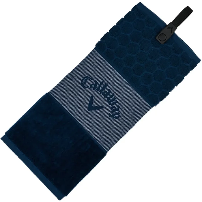 Callaway Trifold Towel – Navy