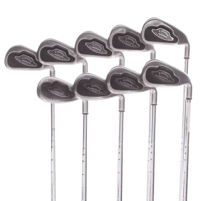 Callaway X-16 Pro Series Steel Men’s Right Irons 3-SW Regular – Callaway X-16 Pro Series
