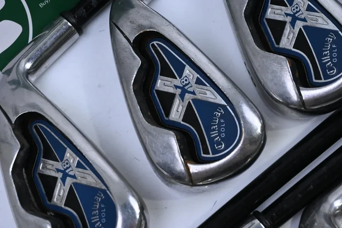 Callaway X-18 Irons / 3-PW+SW / Firm Flex Callaway System CW75 Shafts ...