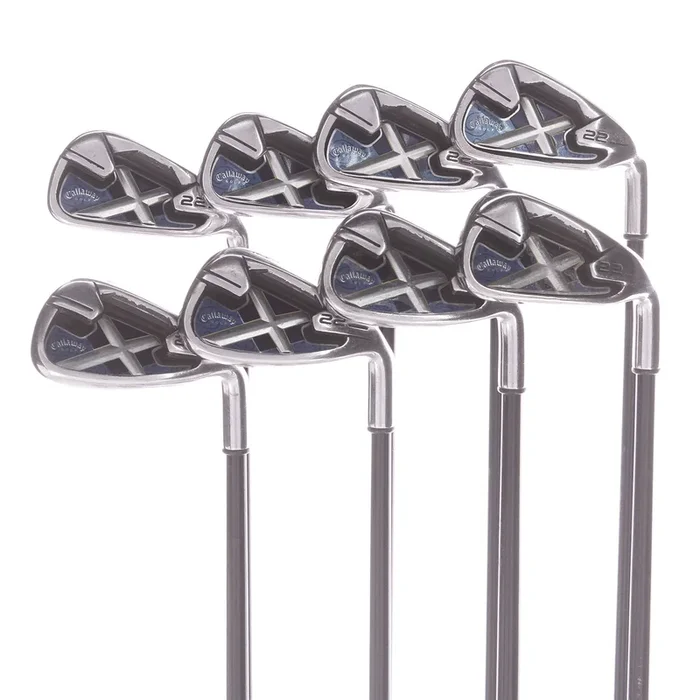 Callaway X-22 Graphite Men’s Right Iron 3-PW Stiff – Callaway 75 S