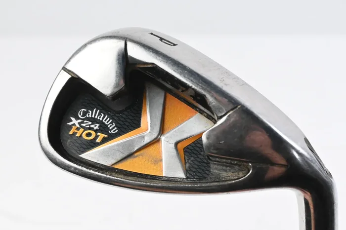 Callaway X-24 Hot Pitching Wedge / 45 Degree / Stiff Flex Callaway 75 Shaft