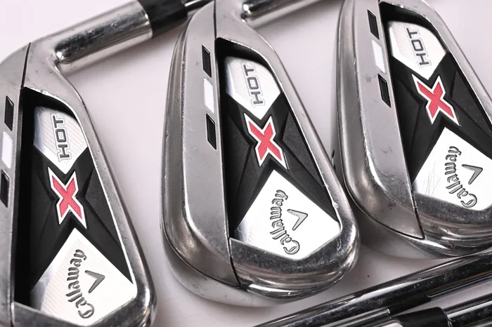 Callaway X Hot 2019 Irons / 3-PW / Stiff Flex SpeedStep 85 Shafts