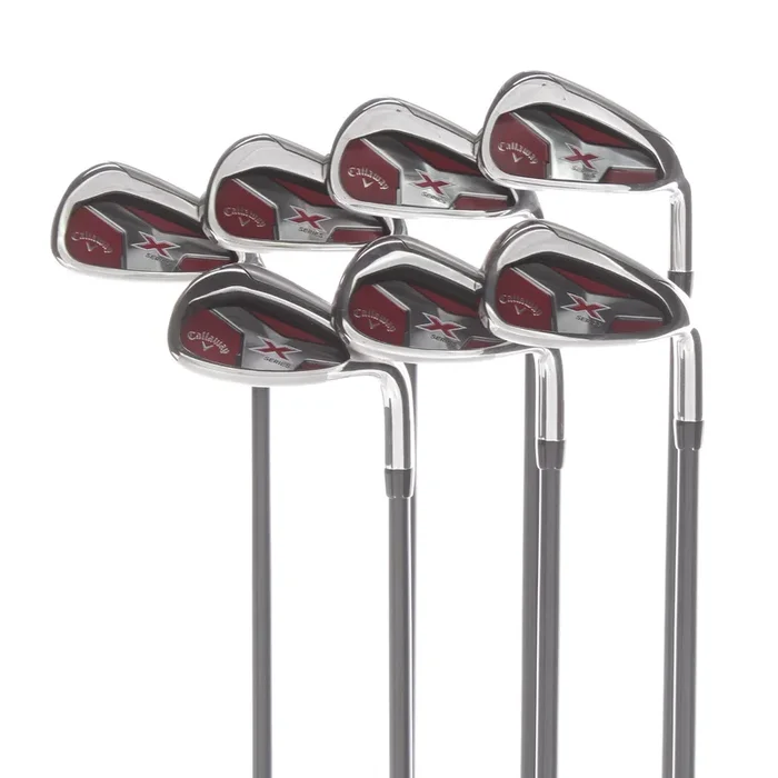 Callaway X Series 418 Steel Mens Right Hand Irons 5-SW Regular – Project X 5.5