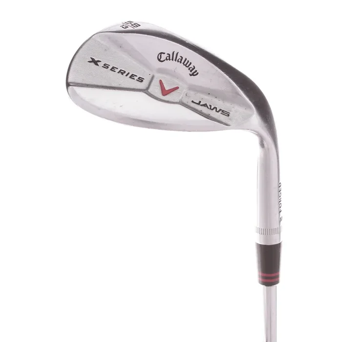 Callaway X-Series Jaws Chrome Steel Men’s Right Hand Lob Wedge 58 Degree 13 Bounce Wedge – Callaway