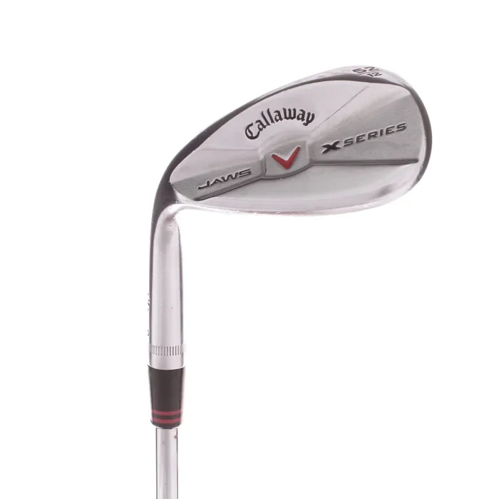 Callaway X-Series Jaws Steel Men’s Left Gap Wedge 52 Degree 12 Bounce Wedge – True Temper Dynamic Gold