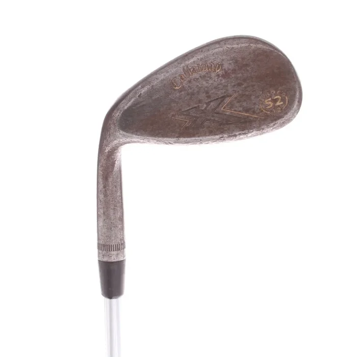 Callaway X Series Steel Men’s Left Hand Gap Wedge 52 Degree 12 Bounce Wedge – Callaway