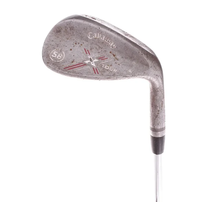 Callaway X TOUR Steel Men’s Right Hand Lob Wedge 58 Degree 11 Bounce Wedge Flex – Project X Flighted