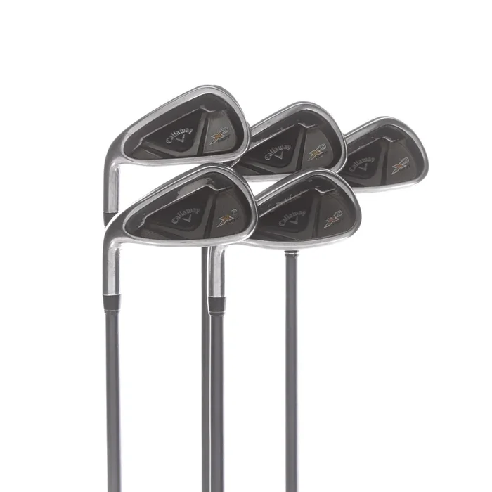 Callaway X2 Hot Graphite Mens Left Hand Irons 6-PW Senior – Callaway X2 Hot 55 A