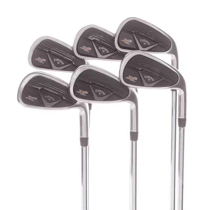 Callaway X2 Hot Pro Steel Mens Right Hand Irons 5-PW Stiff – Project X 95 6.0 Flighted