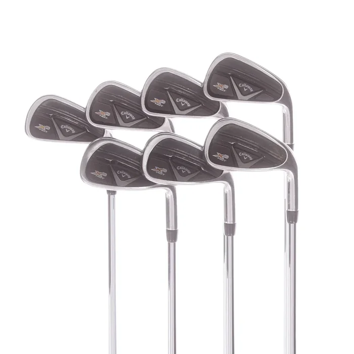 Callaway X2 Hot Steel Mens Right Hand Irons 4-PW Stiff – Project X Rifle 95 6.0