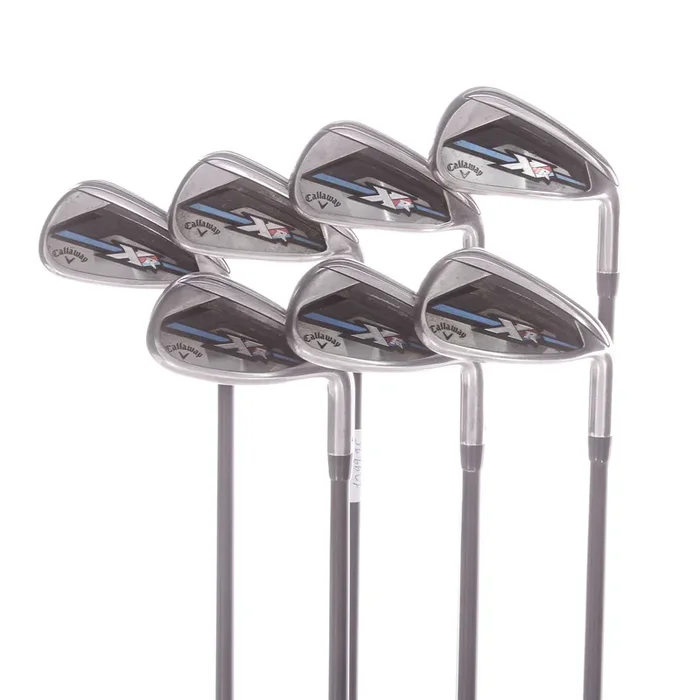 Callaway XR OS Graphite Mens Right Hand Irons 5-AW Senior – Fubuki AT 50 x5ct A
