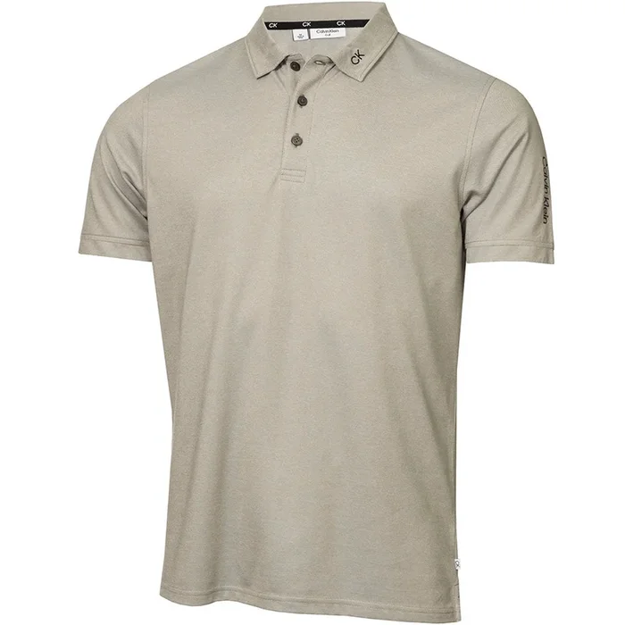 Calvin Klein Concord Polo Shirt – Cameo Green Marl