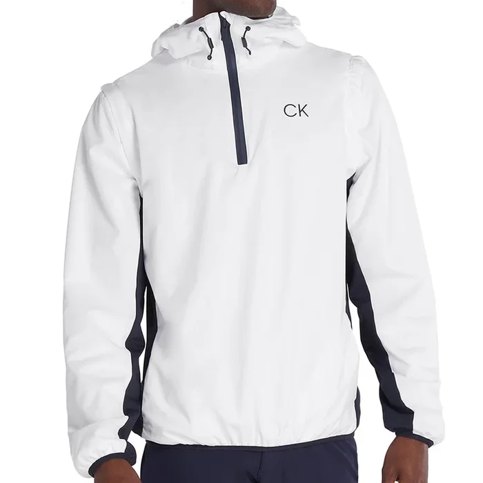 Calvin Klein Convertible Windbreaker – White