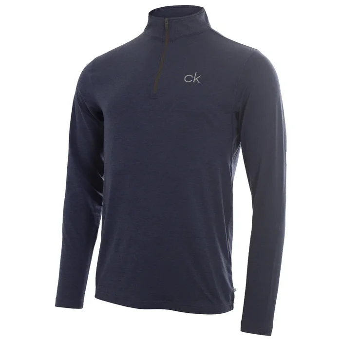 Calvin Klein Newport 1/2 Zip Pullover – Navy Marl